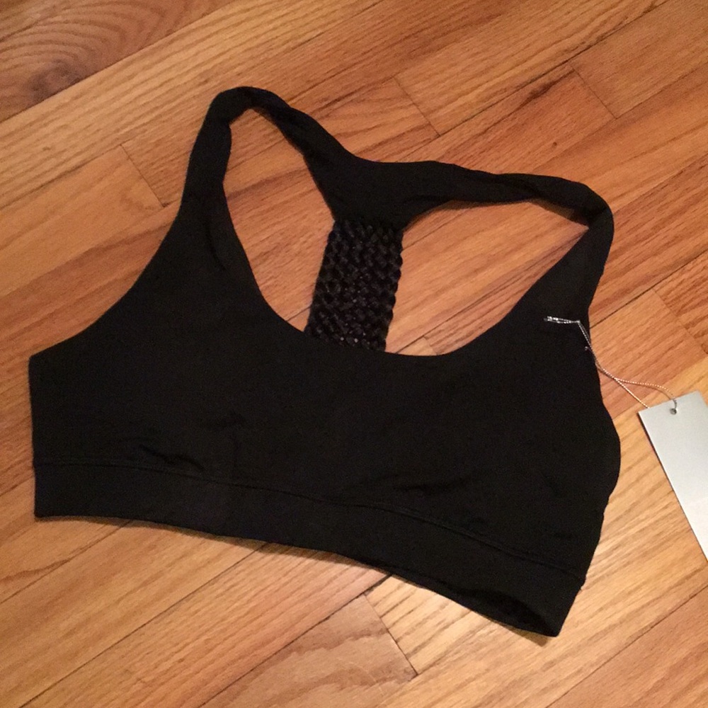 Black Sports Bra